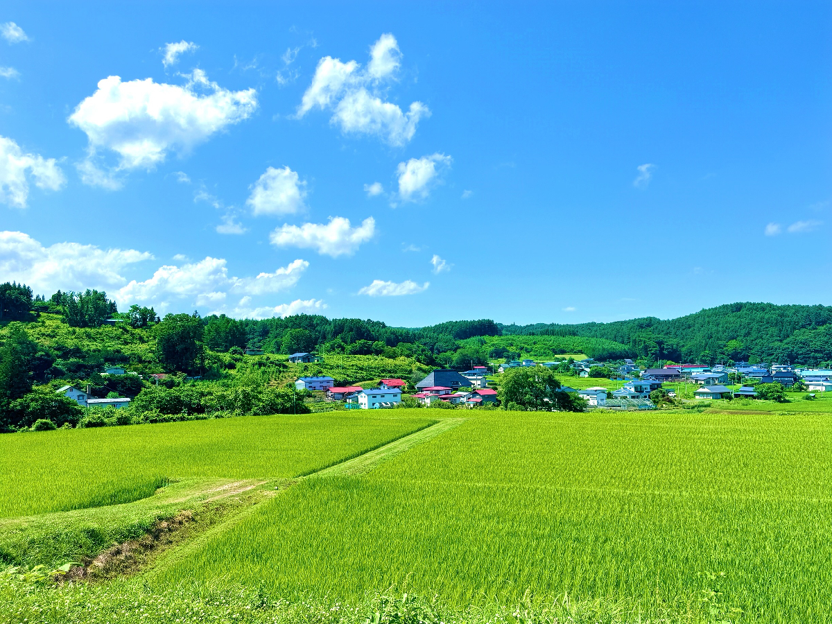 軽米町の風景
